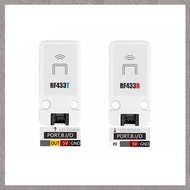 [U L Z R]  RF433T/R Wireless  Transmitter & Receiver Working Frequency 433.92MHz for IoT  Remote Con