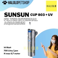 Internal Aquarium Filter SUNSUN CUP 803 With UV Filter Akuarum