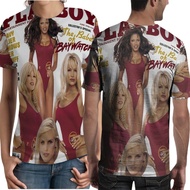 Pamela Anderson Tshirt Fullprint Unisex Casual Polyester Jersey Material [PO 3 DAYS]