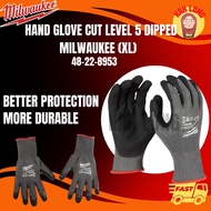 HAND GLOVE CUT LEVEL 5 DIPPED MILWAUKEE (XL) MODEL 48-22-8953