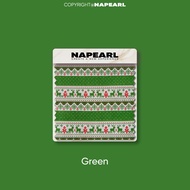 NAPEARL Home Decor Cotton and Linen Table Flag Christmas Style Tabletop Decor for Dining Table 1PC