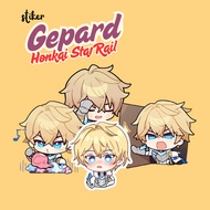 Honkai Star Rail Gepard Stickers | Waterproof HSR Vinyl Sticker