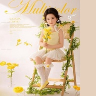 Children Photography Clothing Theme Spring Girl Photo Studio Photo Photo Art Photo 3 to 6 Years Old 