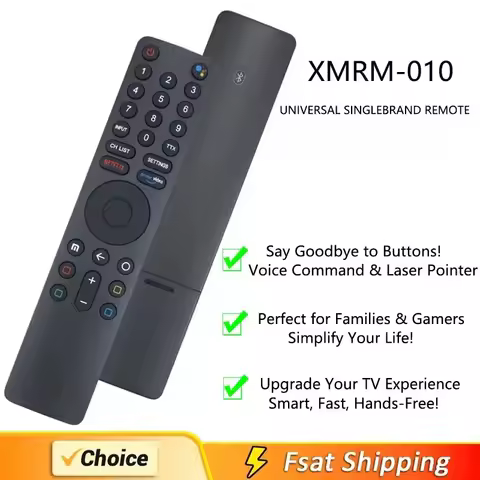 Wireless Bluetooth Remote Control with Voice Laser for Xiaomi TV 4S Android Smart TV L65M5-5ASP MI P