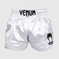 Venom Muay กางเกงขาสั้นลายแบบไทยกางเกงกีฬาต่อสู้กางเกงต่อสู้บอลซ้อมมวยการฝึกอบรมกางเกงแข่งขันมืออาชี