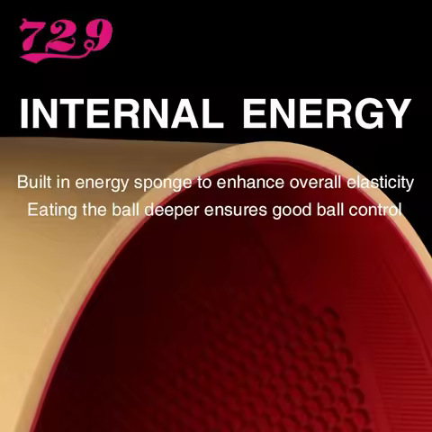 802-40 Short Pimples-Out Table Tennis 729 Friendship Rubber Rackets Offensive Large Grain Ping Pong 