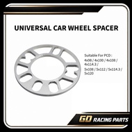 Aluminum Universal Car Wheel Spacer Shims Plate Hub centric wheel spacer