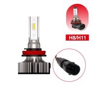 [PERODUA] Myvi 2PCS Mini Type Car LED Headlight Bulb H4 H8/H11 9005 Hi/Lo Beam Headlamp Lampu Depan 