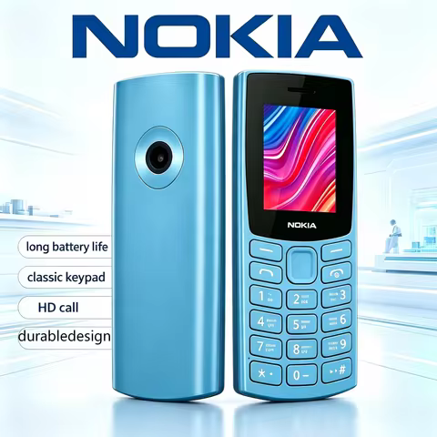 Nokia 110 2021 2G straight-bar button Dual SIM phone Blue Great Gift