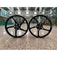 SPORT RIM Y15 1.6/1.6x17 RIM CUTTING STD CUSTOM HUB RIM PLUG N PLAY Y15 5 BATANG SPORT RIM