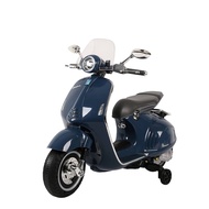 義大利Vespa - 電動玩具車-藍