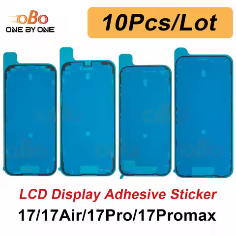 10Pcs LCD Display Adhesive Waterproof Seal Sticker for iPhone 17 Pro Max Air Front Side Seal Tape Gl