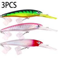 1pc Big Game Heavy Duty Sinking Minnow 48.5g 73.5g Deep Diver Wobbler Long Cast Artificial Bait for 