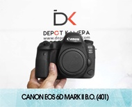 Second - Kamera Canon EOS 6D Mark II Body only kode 401