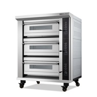 【TikTok】#Factory Supply Three Layers Twelve Plates Electric OvenSK-643 Bakery Private Room Baking Oven Oven