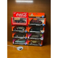 [Ready Stock] Solido 1/43 Alloy Car Model, Including Various Classic Models, Such as Coca-Cola Theme