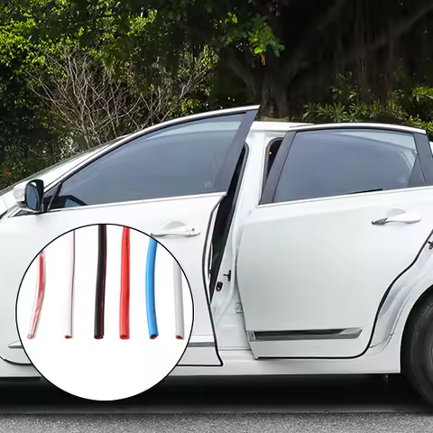 2M/5M/10MCar Door Protector Rubber Anti-Scratch Car Anti-collision Sealing Strip Door Transparent An