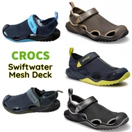 Crocs / Crocs Swiftwater Mesh Deck / Sepatu Sandal Crocs / Crocs Pria
