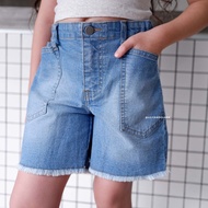 LILY AND CLARK Children's Short Jeans in light blue JC01
