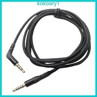 KOKO Durability Nylon Braiding Audios Cable for Arctis Nova7 Arctis NovaPro Headsets