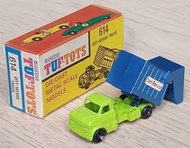 先下拍 才回覆ㄍ60年代英國製造 保養好美麗. 城市 清掃車 垃圾車 全鐵車仔 Tomytec 尺碼 約5cm long Made in England 60s Lonestar Tuf-Tots S