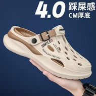 Anta Hydrogen Cloud Mens Summer Outdoor Driving Anti-slip Slippers Beach Sandals Comfortable Breatha
