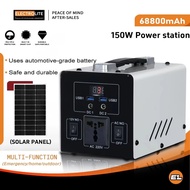 Portable Power Station 68800mAh Large Capacity Power Station 150W /220V Multifunctional Outdoor Sola