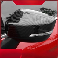 For Mitsubishi Xpander Carbon Fiber Pattern Car Side Mirror Cover Xpander Rearview Mirror Cover Trim