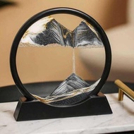 3D Desert Quicksand Clock Decorative Table Display 17 Cm - Sa-3D