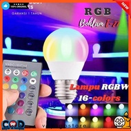 Rgb Rgbw Led Bulb 16 Colors Bulb E27 Dimmable 7W Most Complete And