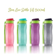 Tupperware Slim Eco Bottles 500ml botol bpa free random colour ship out (botol ar botol air budak bo