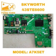 43STE6600 SKYWORTH TV ALL IN ONE BOARD 43STE6600