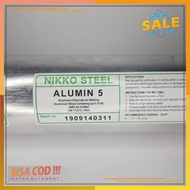 PROMO!!! Kawat Las MMA Stick Aluminium 3.2 mm NIKKO STEEL Alumin 5 Per Ons MURAH  ( kawat las mma kawat las aluminium kawat las listrik kawat las stainless kawat las bakar kawat las m kawat las stick  )