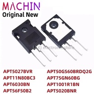 5pcs APT5027BVR APT11N80BC3 APT6030BN APT56F50B2 APT50GS60BRDQ2G APT75GN60BG APT1001R1BN APT5020BNR 