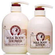 SOMANG MILK BODY SHOWER 750ml + BODY LOTION 500ml SET IT8V