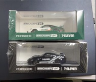 Tomica mini gt pop race 7-Eleven Porsche 911 GT3 RS GT3 RS 模型車 台灣限定 7-11 tarmac Minichamps 64