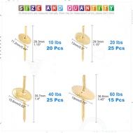 Glarks 85Pcs Assorted 10lbs 20lbs 40lbs 60lbs One Step Hangers Set, Quick Photo Picture Frame Hanger