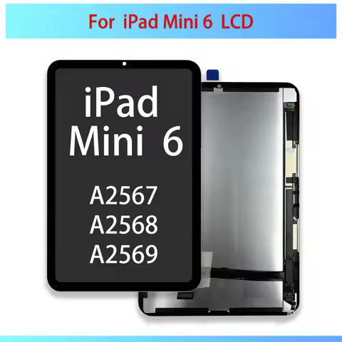 8.3" LCD For iPad Mini 6 Mini6 Display Touch Screen Assembly For iPad MINI 6 LCD A2567 A2568 A2569 t