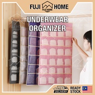 🏠READY STOCK🏠Double Sided Hanging Bra Storage Bag Rack Hanger Bra Hang Socks Underwear Oxford Cloth 