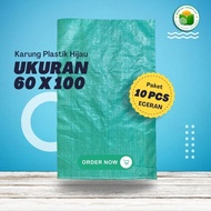 10 Pcs Plastic Sacks 60 x 100 / Combination Sacks - Grain Sacks - Rice Sacks