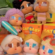 Popmart Cry Baby vacation mode on selected Hacipupu Rolling time machine earphone case gummy bear Ha