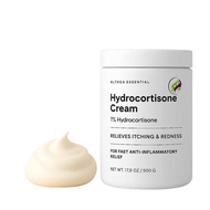 Hydrocortisone CREAM 1% 500G relieve inflammation, redness, itching, skin irritations such as insect