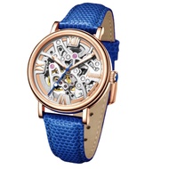 Arbutus Automatic Leather Blue Strap Women Watch AR1906RWU