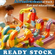 51/81/123Pcs/Set Gravity-Defying Maneuvers: Watch trains ascend slopes complete 360 degrees rotation