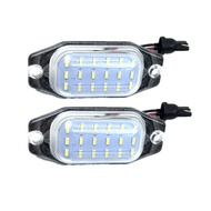 2X LED Car License Plate Light Number Lamps For Toyota Land Cruiser Prado 2010-2016 Land Cruiser(FJ8
