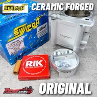 (SIZE BESAR) SWIPOH CERAMIC BLOCK RACING S1 TWO FORGED LC135 Y15ZR 68mm 70mm 72mm 74mm 76mm 78mm 80m