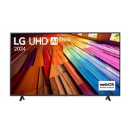 LG ทีวี 65" LG UHD UT80 4K Smart TV 2024 รุ่น 65UT8050PSB ทีวี 65 นิ้ว