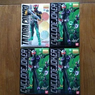 萬代出品 MG FIGURE-RASE 假面騎士W 旋風小丑 假面騎士OOO 套裝（4款全新未拆封1/8比例拼裝模型）