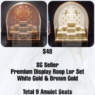 [Thai Amulet Altar Roop Lor Mini Bucha Amulet Statue Display Set] *MANY DESIGNS* Altar Home / Office