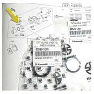 Kawasaki ninja klx Caliper Piston Seal KAZE Caliper Seal Set | NINJA 150 R SS 43049-1060 & 43049-106